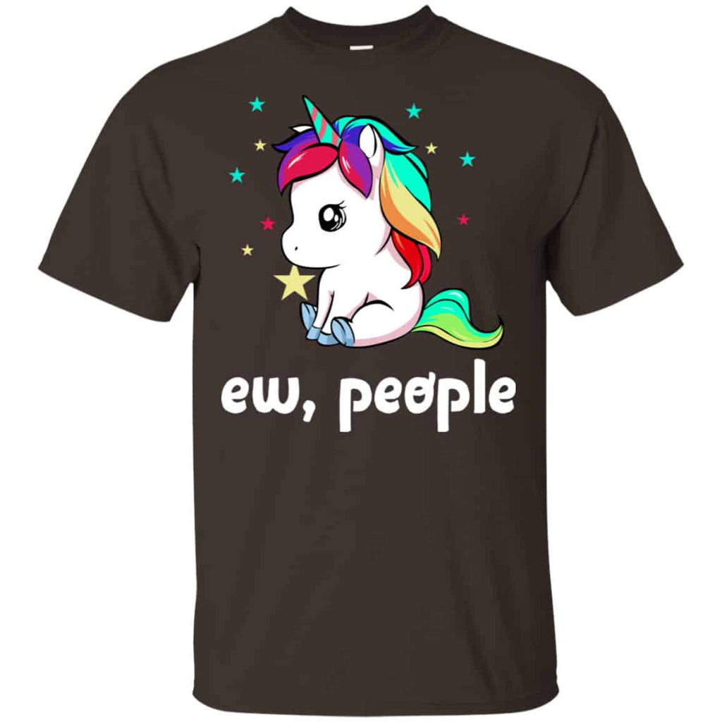 Unicorn: Ew People Unicorn T-Shirts, Hoodie, Tank