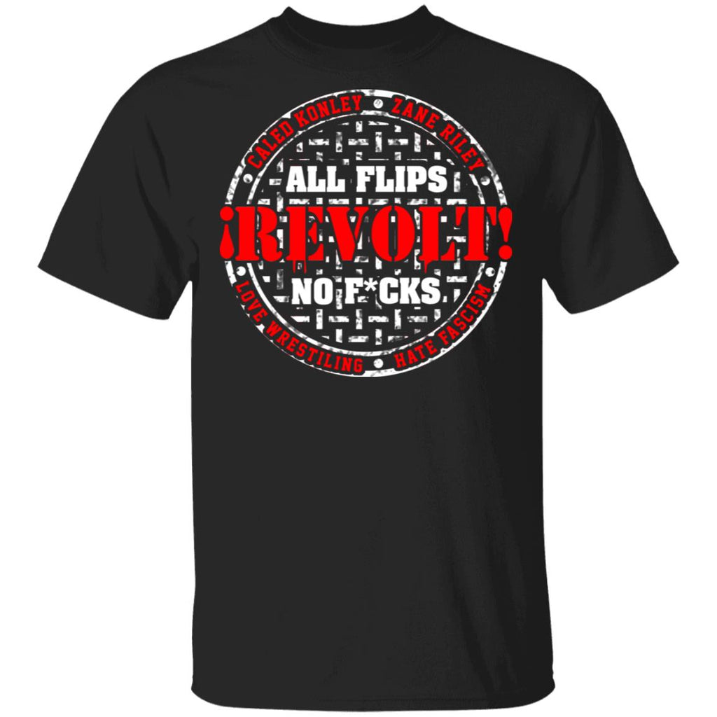 All Flips Revolt No Fucks Caleb Konley Shirt, Hoodie, Tank