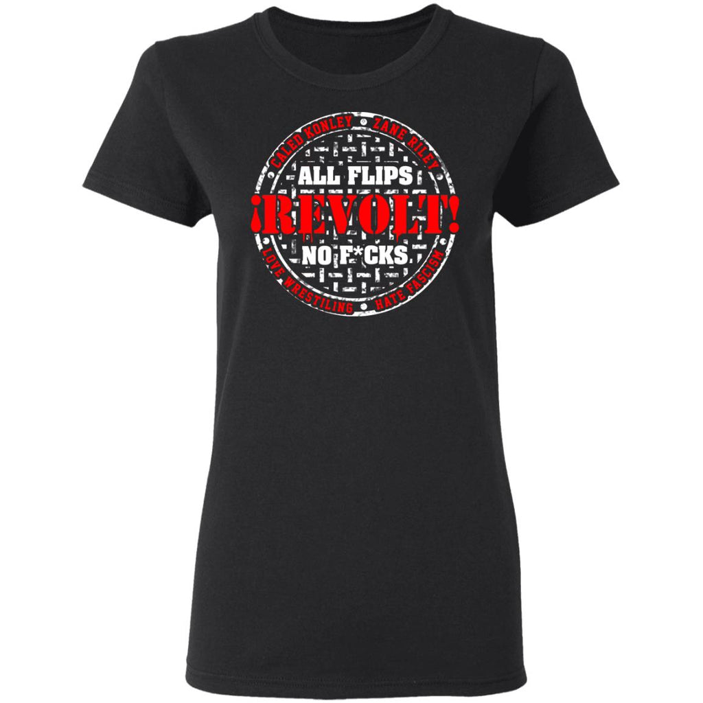 All Flips Revolt No Fucks Caleb Konley Shirt, Hoodie, Tank