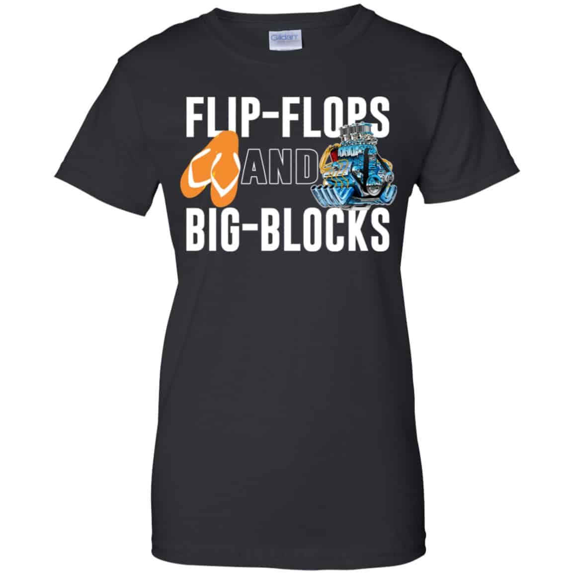 Flip Flops And Big Blocks Shirt, Hoodie, Tank