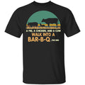 A Pig A Chicken And A Cow Walk Into A Bar-B-Q Shirt, Hoodie, Tank