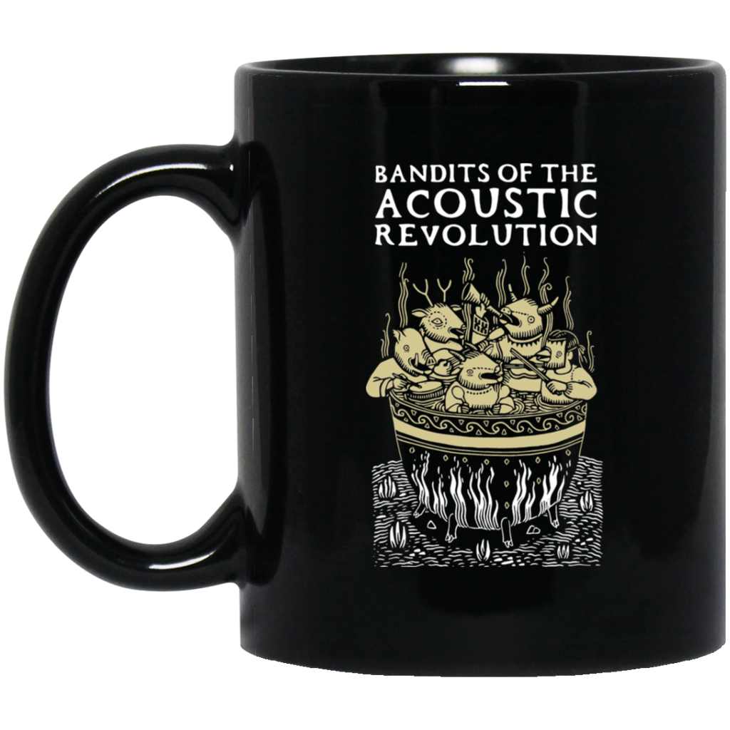 Bandits Of The Acoustic Revolution Black Mug