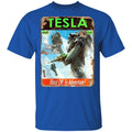 Tesla Science Magazine Blast Off To Adventure Shirt, Hoodie, Tank