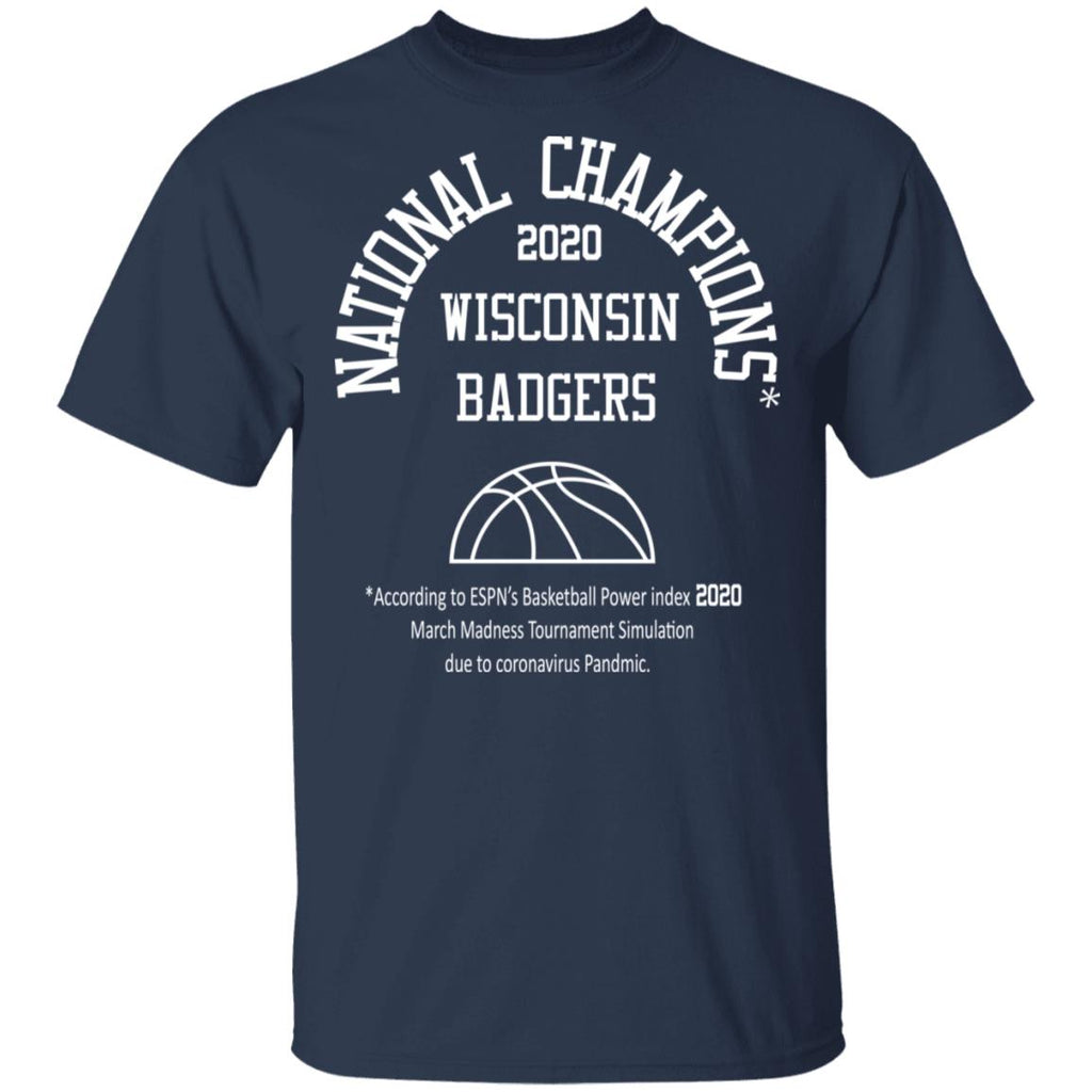 National Champions 2020 Wisconsin Badgers Shirt, Hoodie, Tank