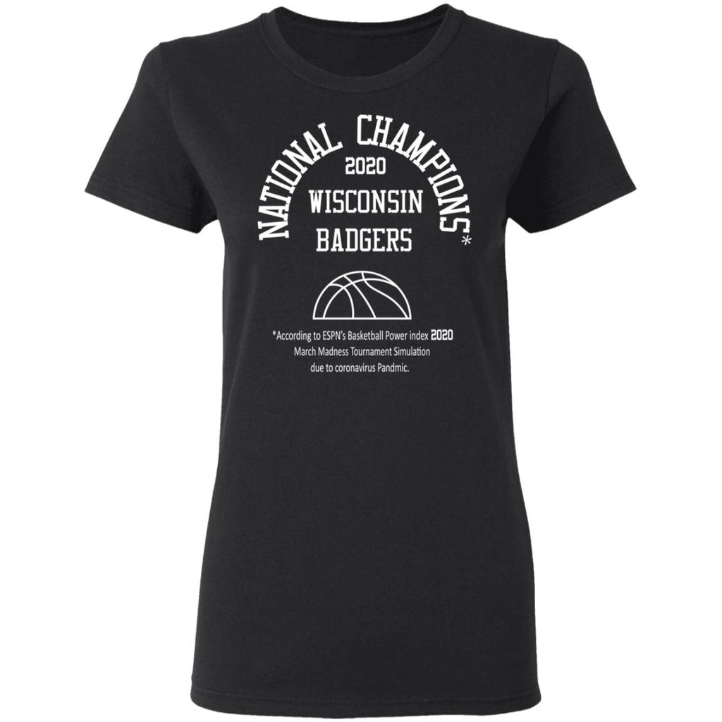 National Champions 2020 Wisconsin Badgers Shirt, Hoodie, Tank