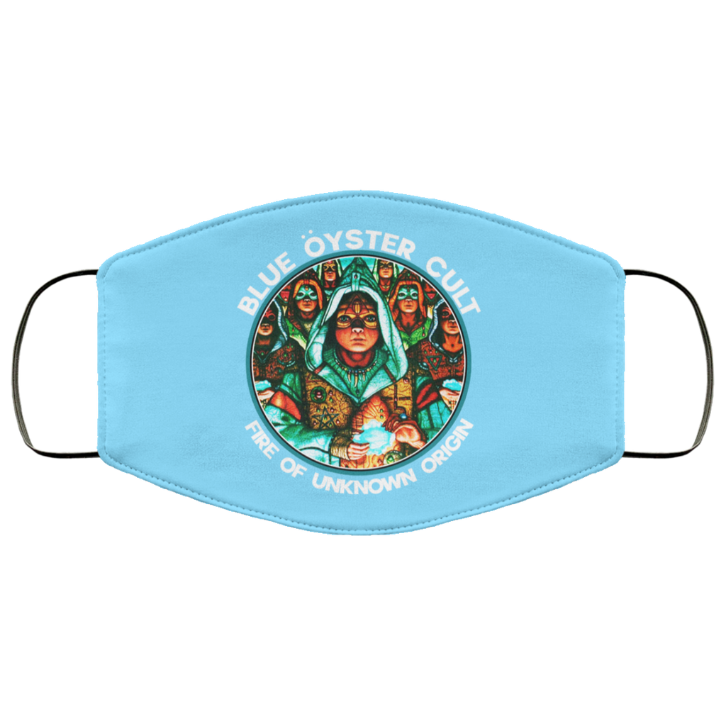 Blue Öyster Cult Fire Of Unknown Origin Face Mask