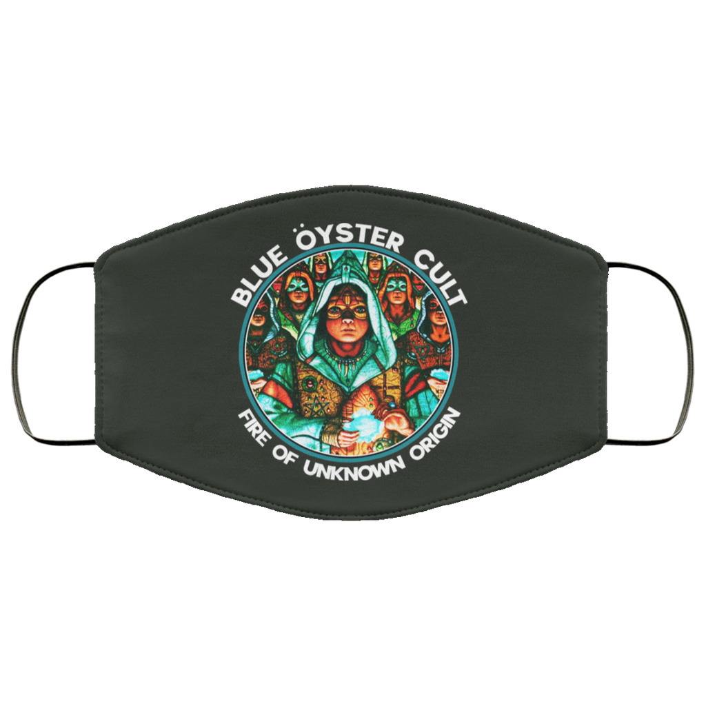Blue Öyster Cult Fire Of Unknown Origin Face Mask