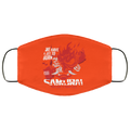 Welcome To Night City Samurai We Have A City To Burn Face Mask