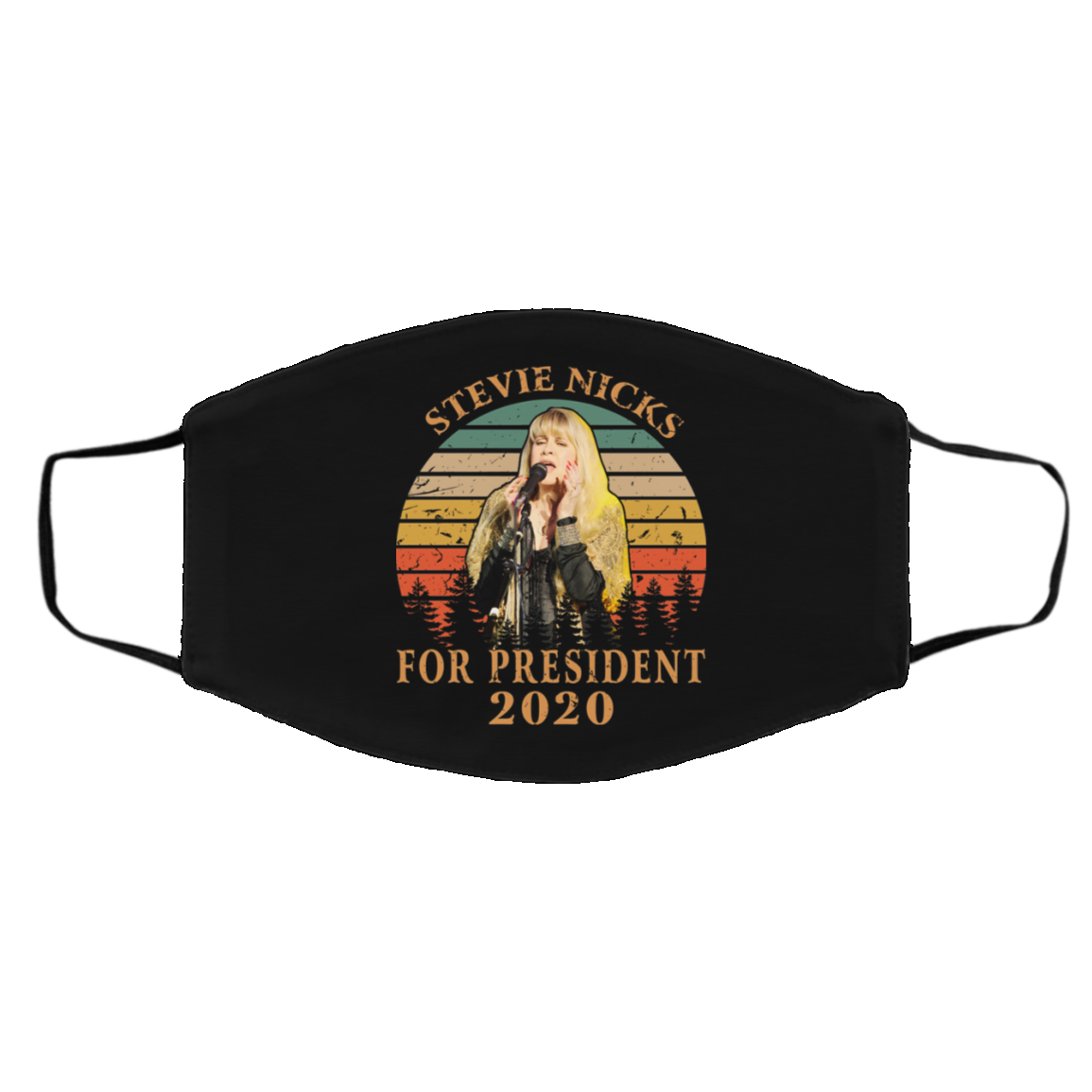 Stevie Nicks For President 2020 Face Mask