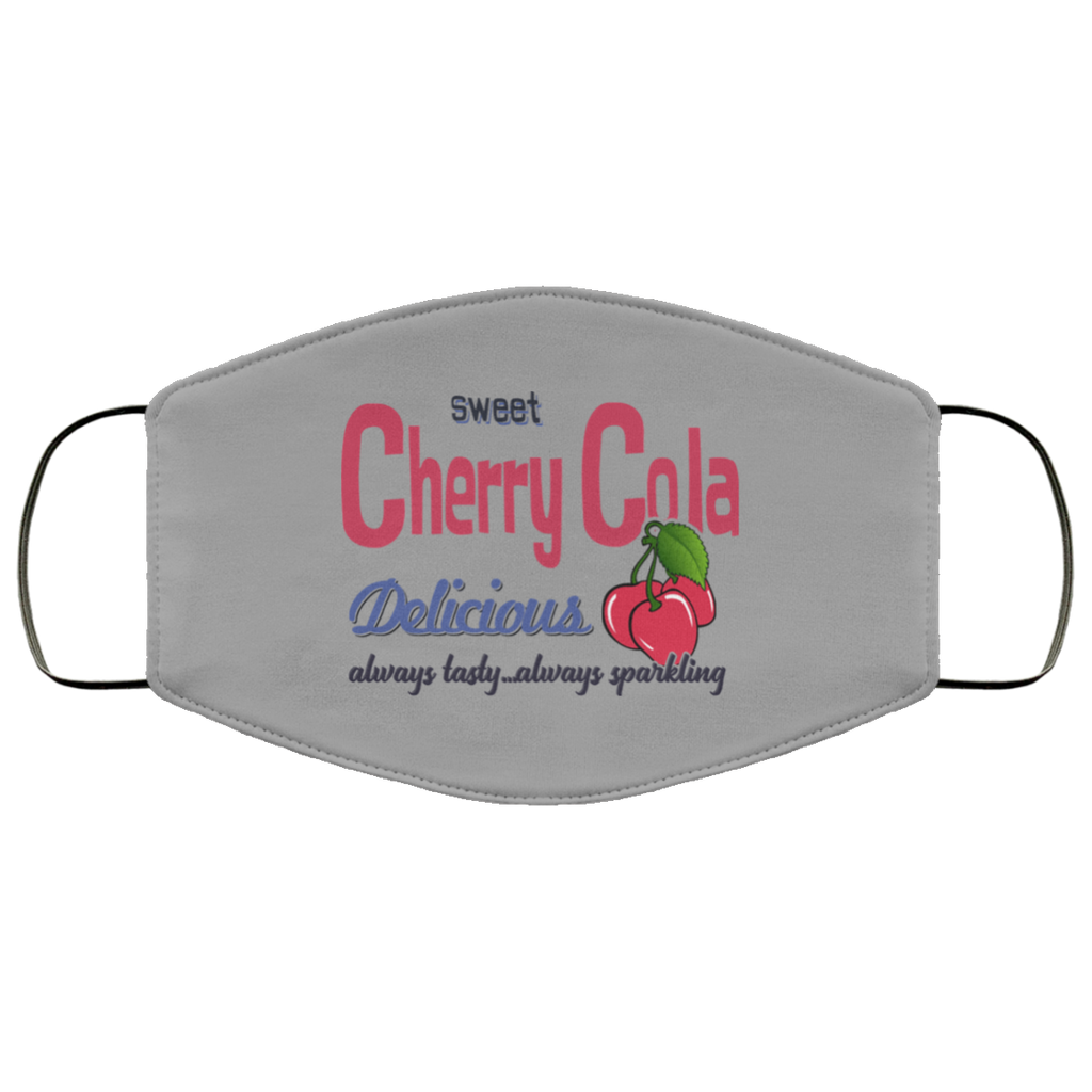 Sweet Cherry Cola Delicious Always Tasty Always Sparking Face Mask
