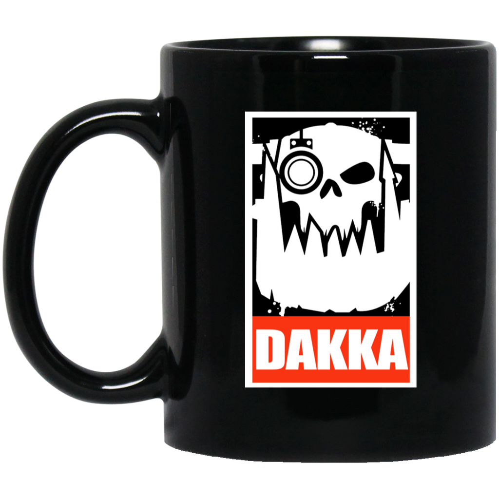 Orks Dakka Tabletop Wargaming and Miniatures Addict Mug