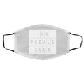 JHS Pedals Suck Face Mask