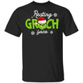 The Grinch: Resting Grinch Face Christmas Shirt, Hoodie, Tank