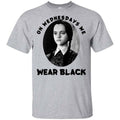 On Wednesday We Wear Black Shirt, Hoodie, Tank