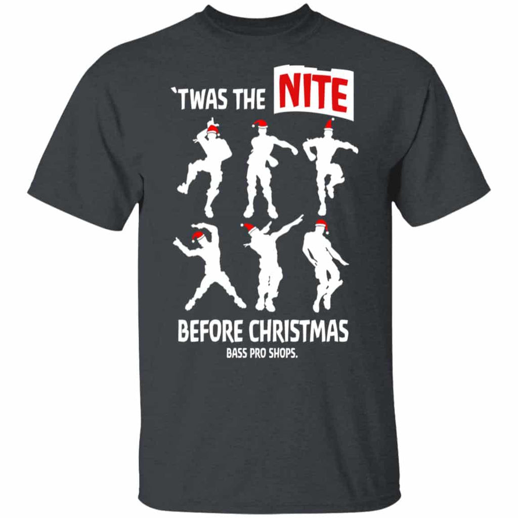 Twas The Nite Before Christmas Bass Pro Shops Shirt, Hoodie, Tank