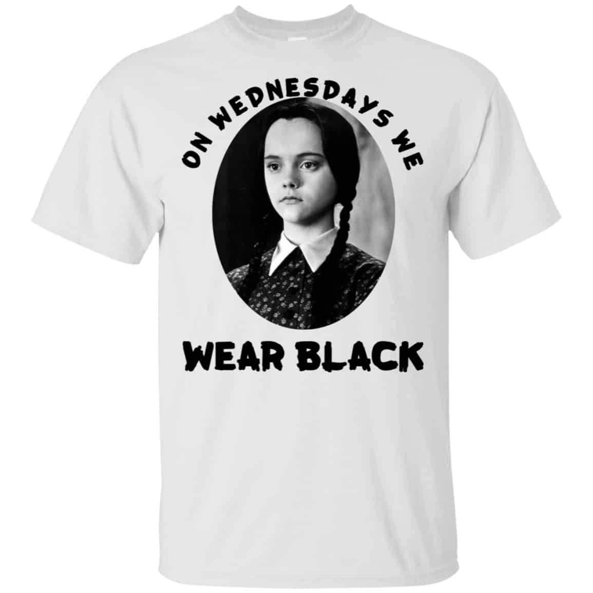 On Wednesday We Wear Black Shirt, Hoodie, Tank