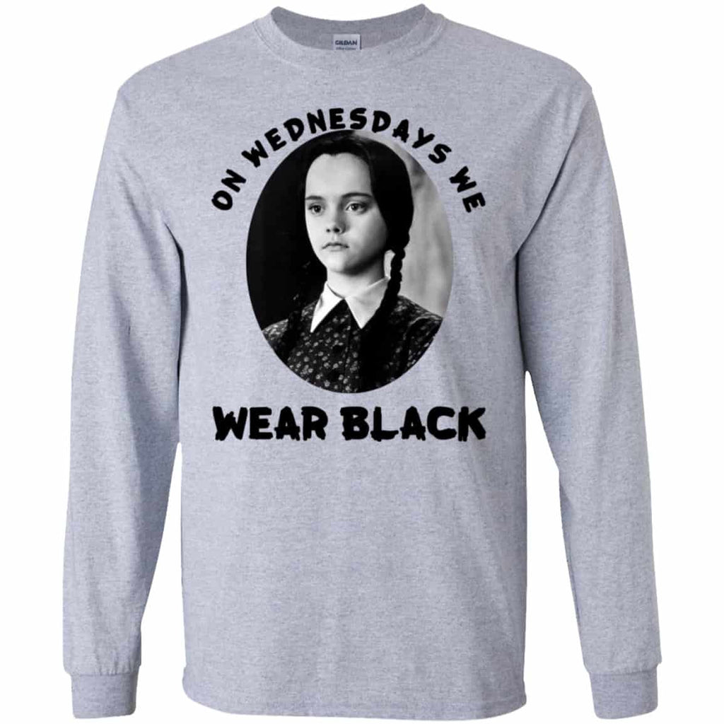 On Wednesday We Wear Black Shirt, Hoodie, Tank