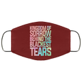Kingdom Of Sorrow Behind The Blackest Tears Face Mask