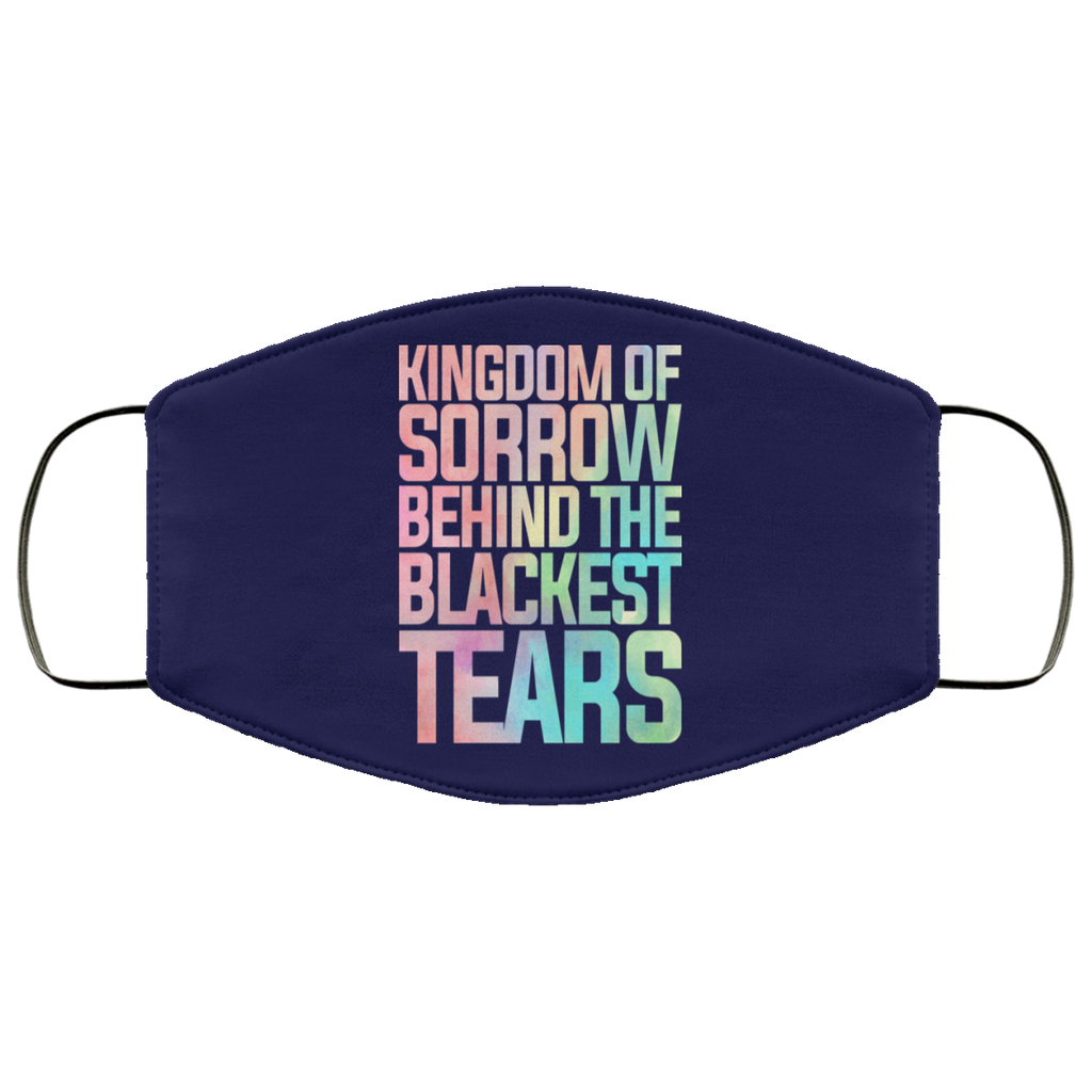 Kingdom Of Sorrow Behind The Blackest Tears Face Mask