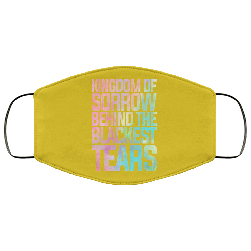 Kingdom Of Sorrow Behind The Blackest Tears Face Mask