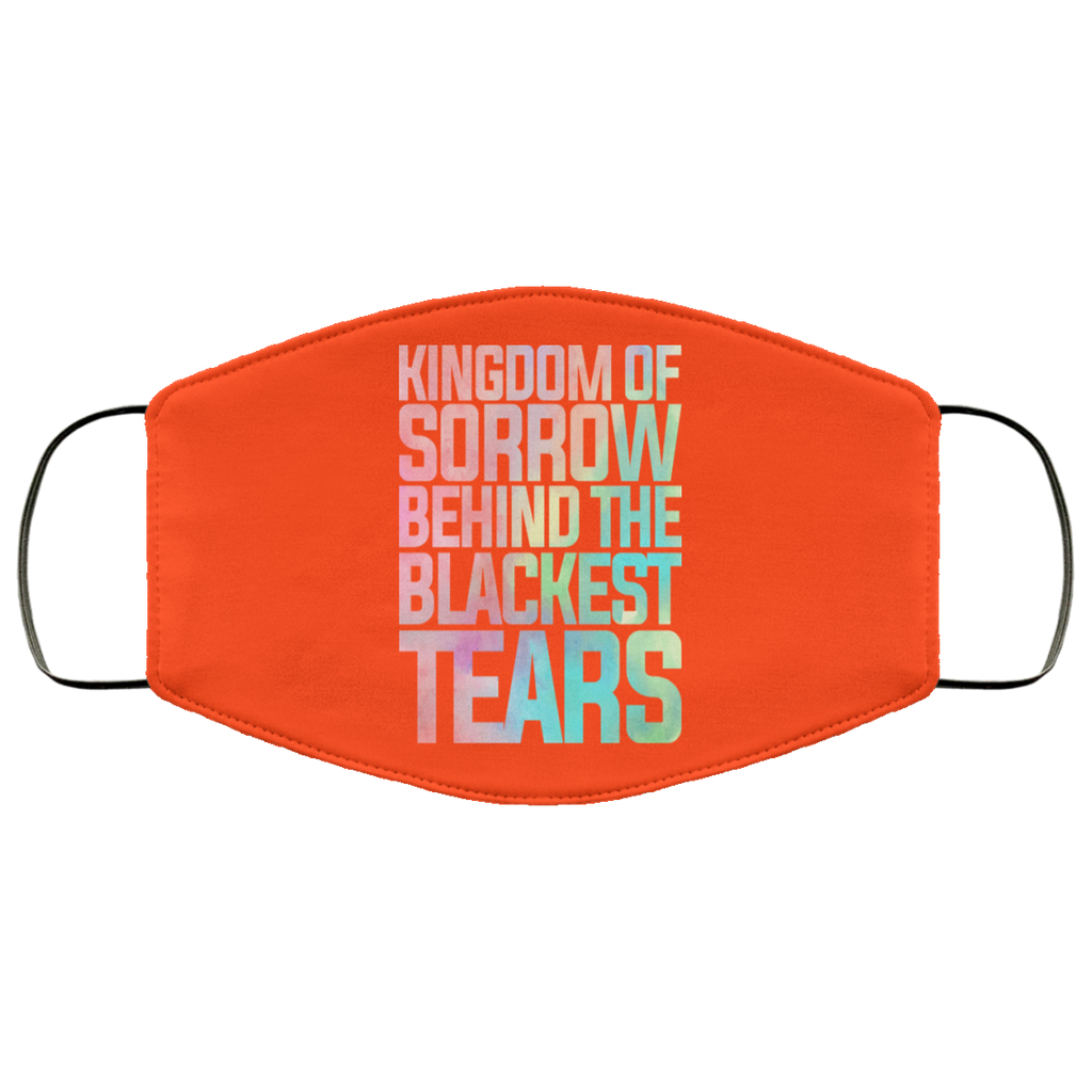 Kingdom Of Sorrow Behind The Blackest Tears Face Mask