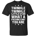 Twinkle Twinkle Little Star What A Fucking Cunt You Are Shirt, Hoodie, Tank