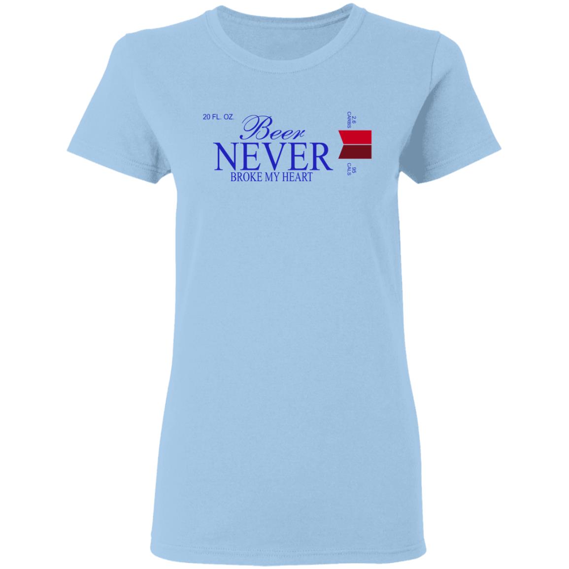 Beer Never Broke My Heart Michelob Ultra Shirt, Hoodie, Tank