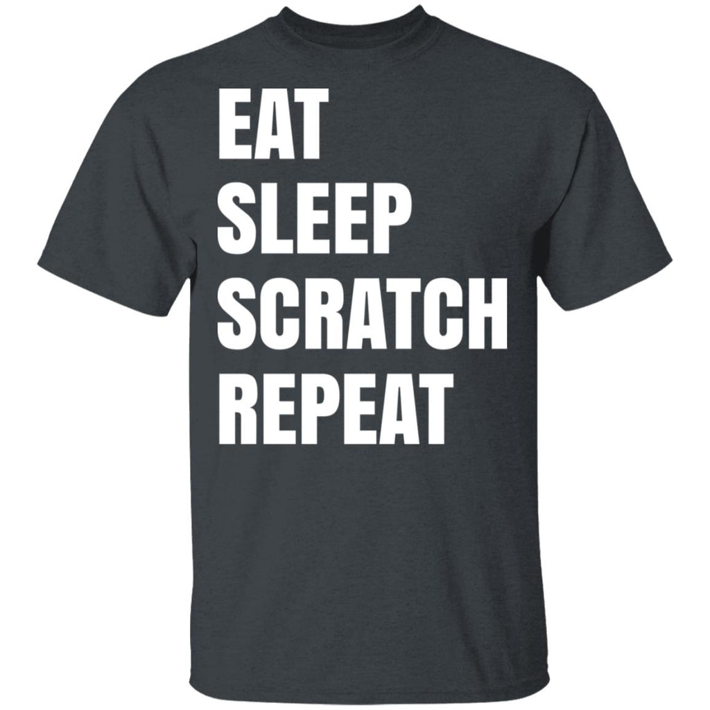 Eat Sleep Scratch Repeat Shirt, Hoodie, Tank