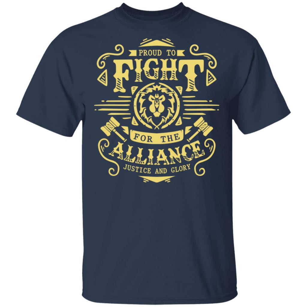 Proud To Fight For The Alliance Justice And Glory Shirt, Hoodie, Tank