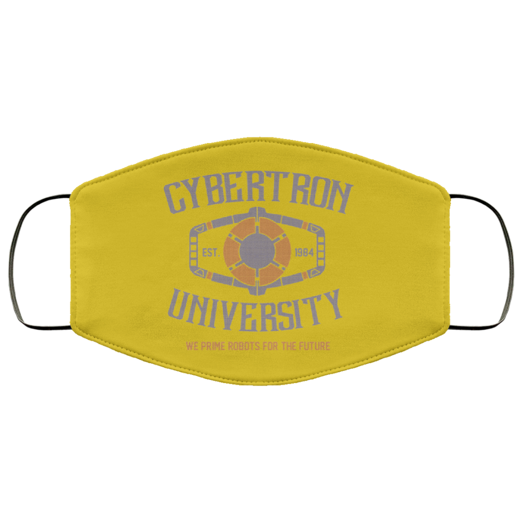 Cybertron University 1984 We Prime Robots For The Future Face Mask