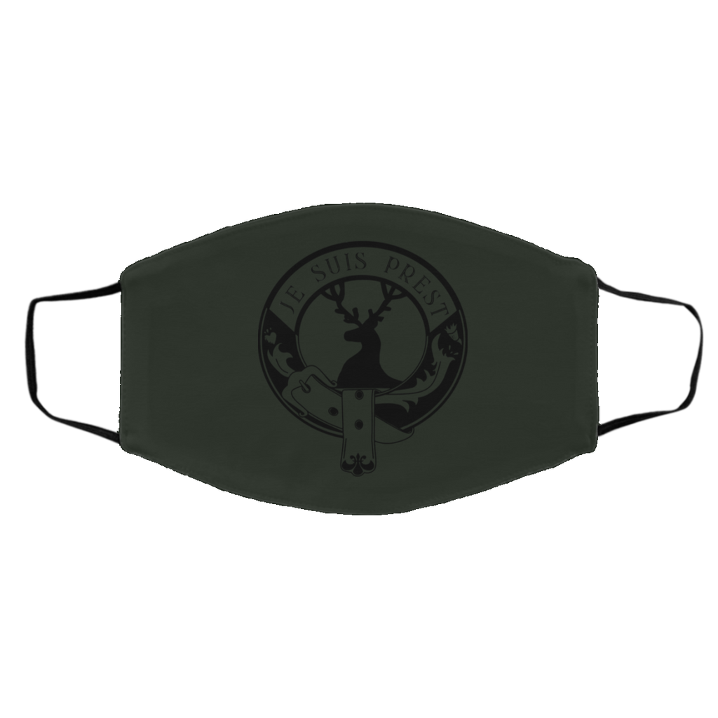 Je Suis Prest Logo #Outlander Face Mask