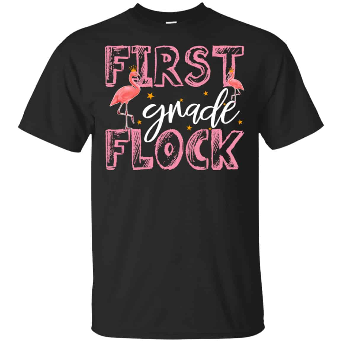 First Grade Flock Back To School Shirt, Hoodie, Tank