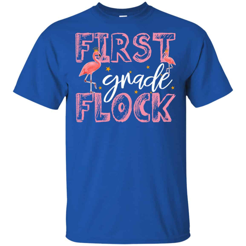 First Grade Flock Back To School Shirt, Hoodie, Tank