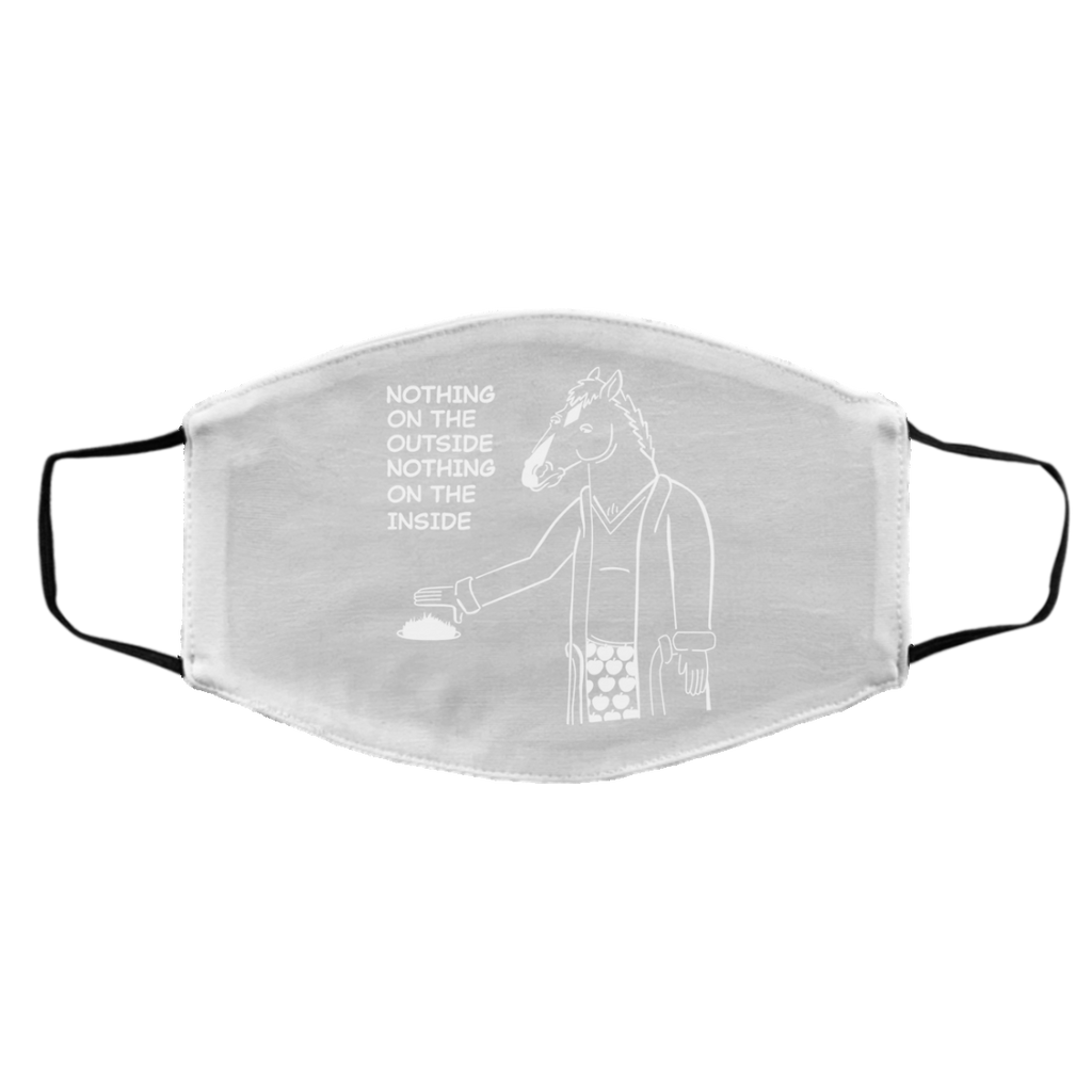 Nothing On The Outside Nothing On The Inside BoJack Horseman Face Mask