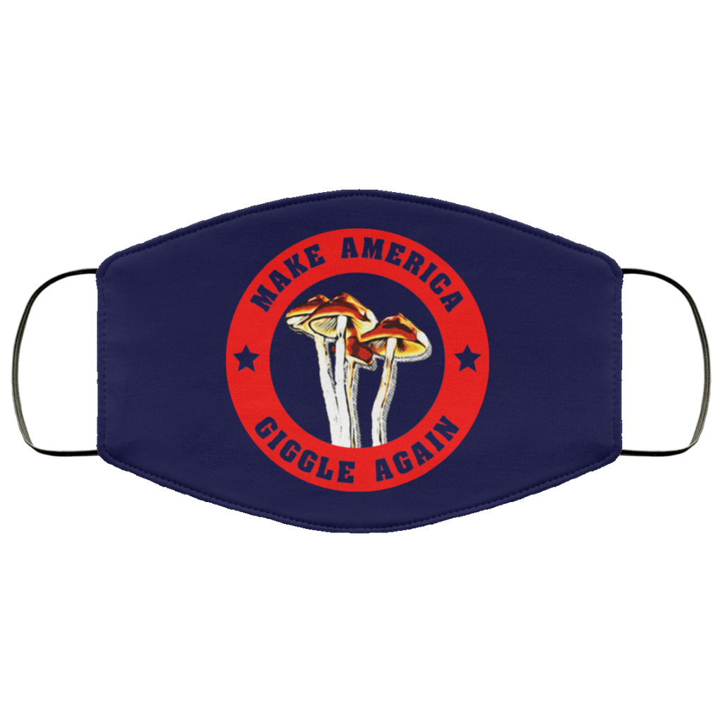 Make America Giggle Agian Mushrooms Face Mask