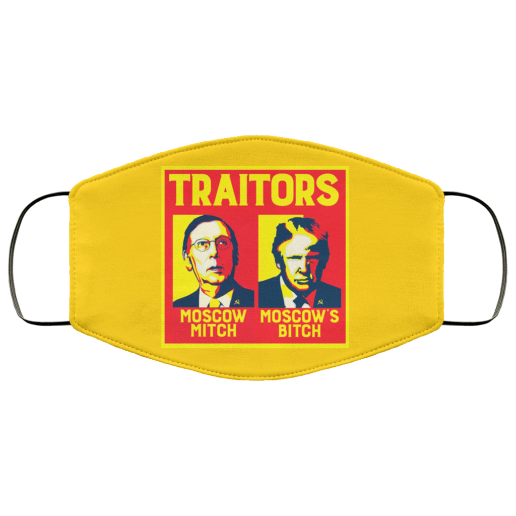 Traitors Ditch Moscow Mitch Face Mask