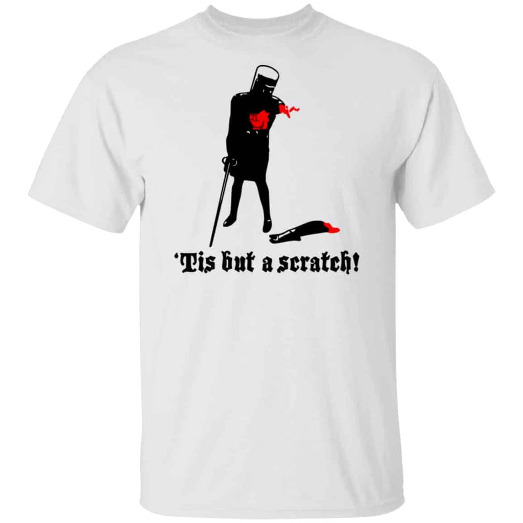 Tis But A Scratch Monty Python Viny Shirt, Hoodie, Tank