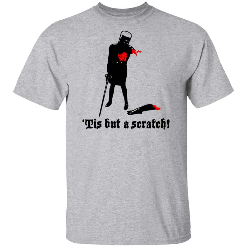 Tis But A Scratch Monty Python Viny Shirt, Hoodie, Tank