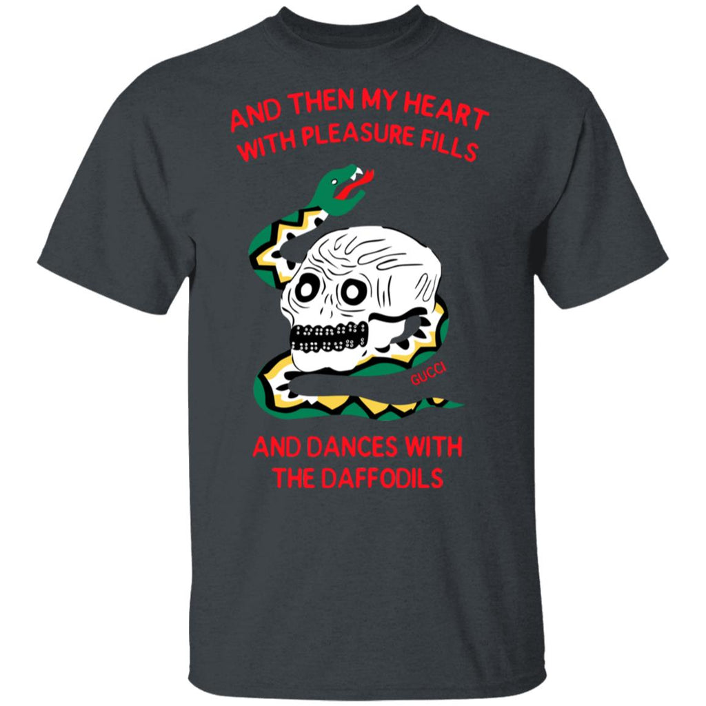 And Then My Heart With Pleasure Fills And Dances With The Daffodils Shirt, Hoodie, Tank