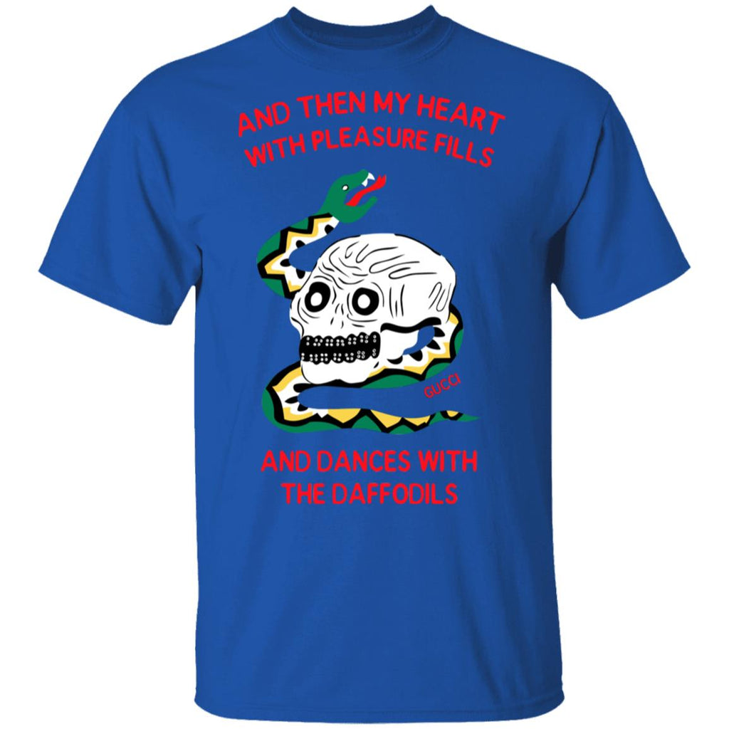 And Then My Heart With Pleasure Fills And Dances With The Daffodils Shirt, Hoodie, Tank