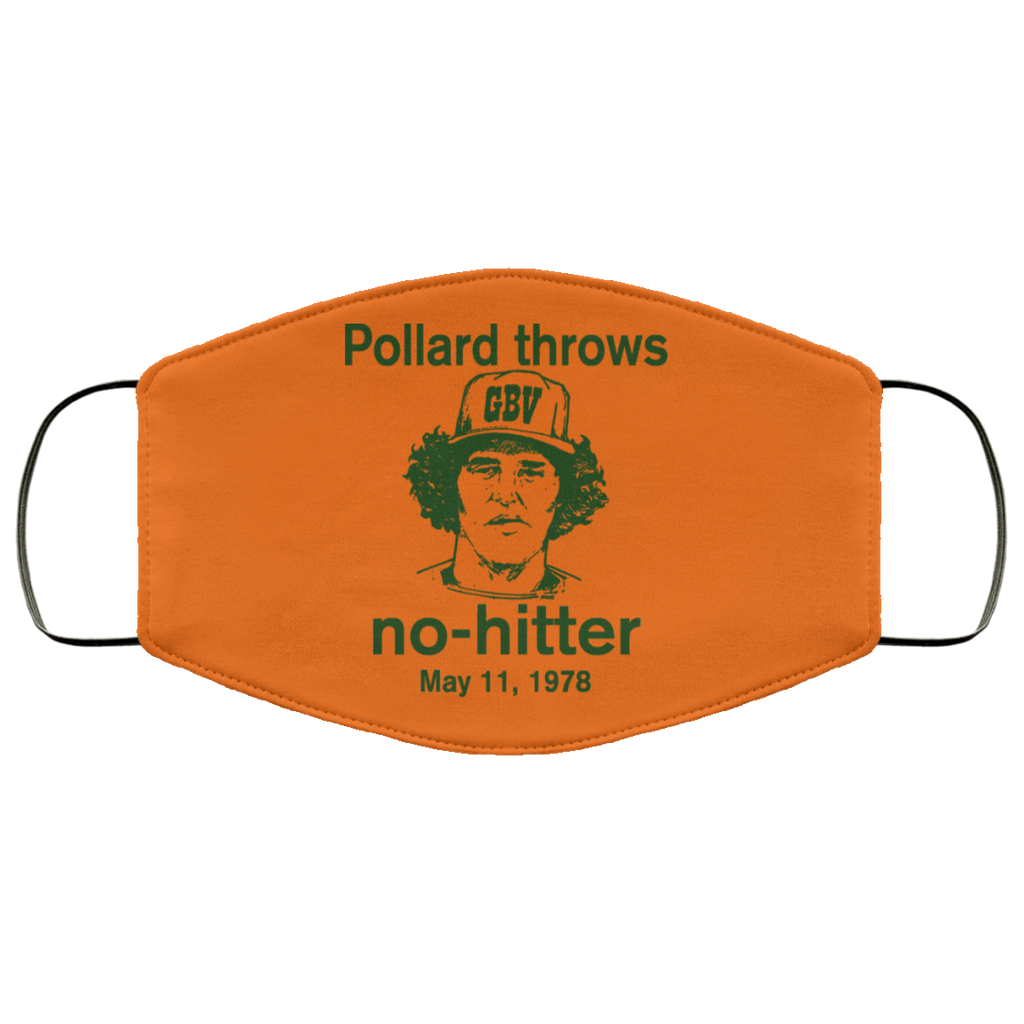 Pollard Throws No-Hitter May 11, 1978 Face Mask