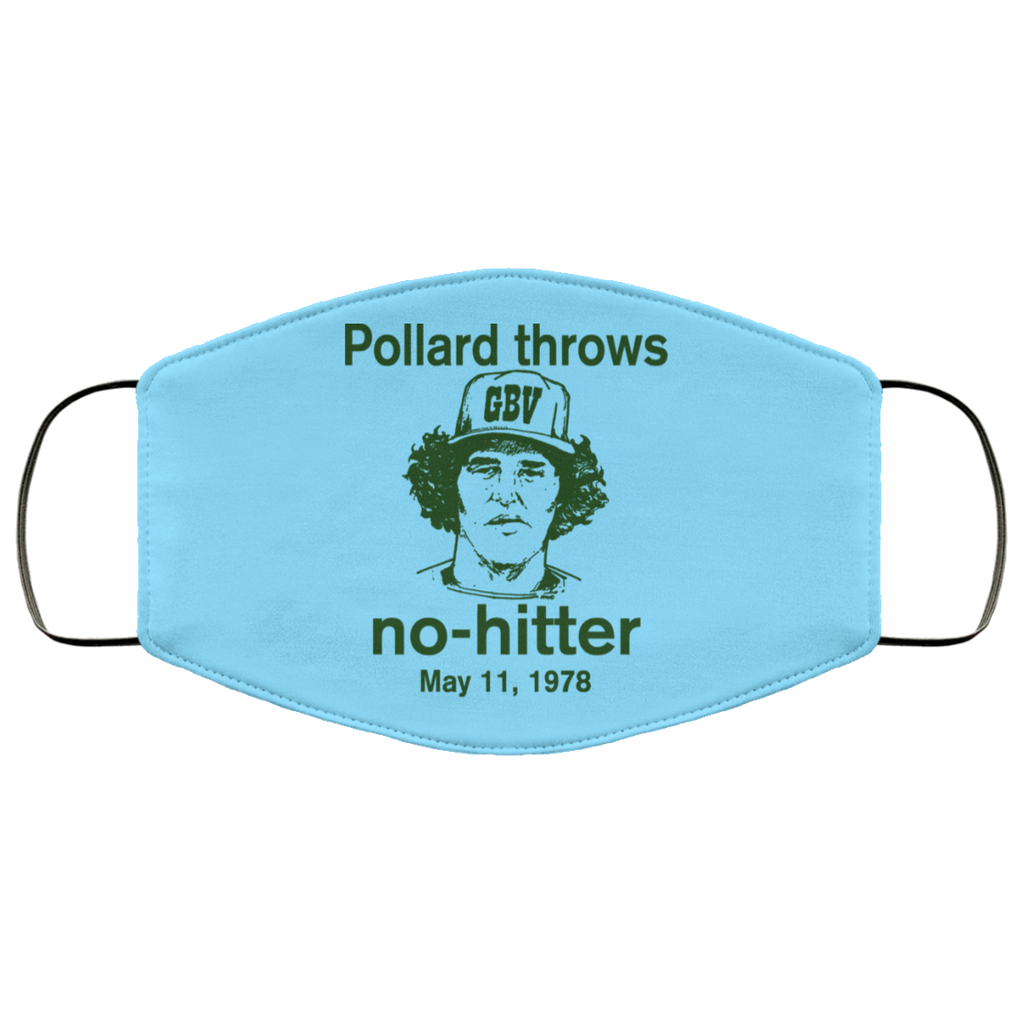 Pollard Throws No-Hitter May 11, 1978 Face Mask