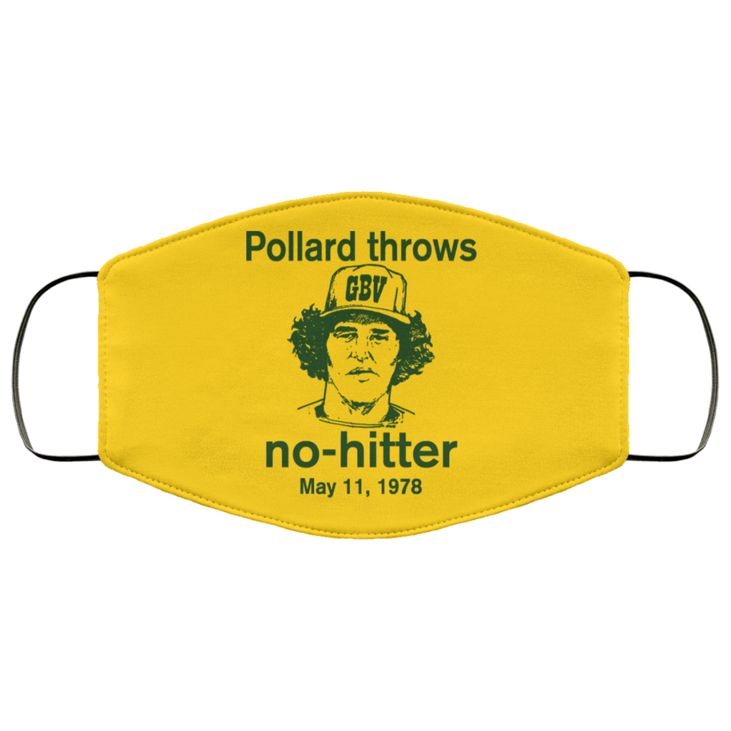 Pollard Throws No-Hitter May 11, 1978 Face Mask