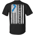 Type 1 Diabetes Awareness Support T1D Flag Ribbon Shirt, Hoodie, Tank