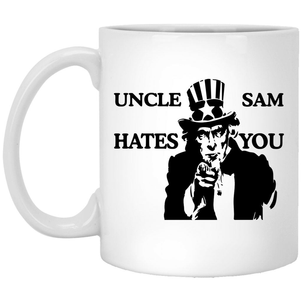 Uncle Sam Hates You Mug