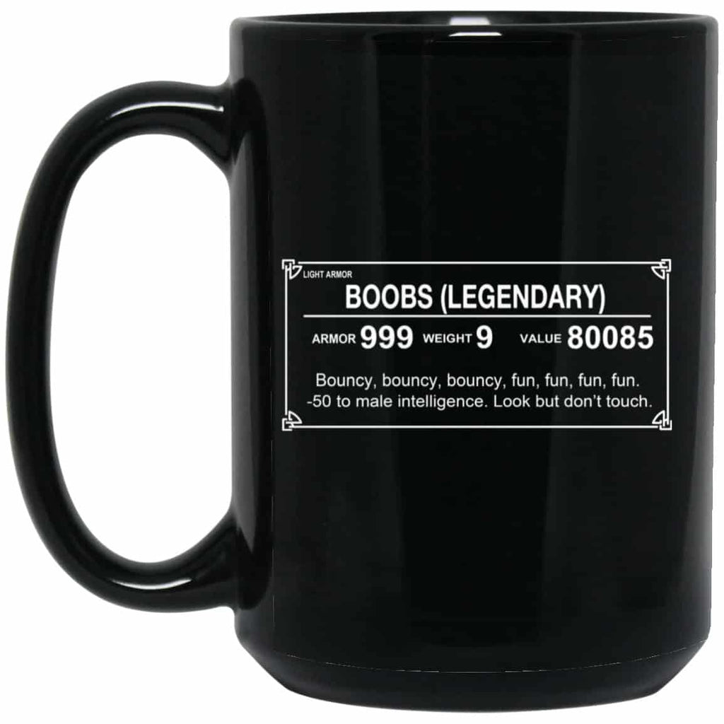 Light Armor – Boobs Legendary Mug