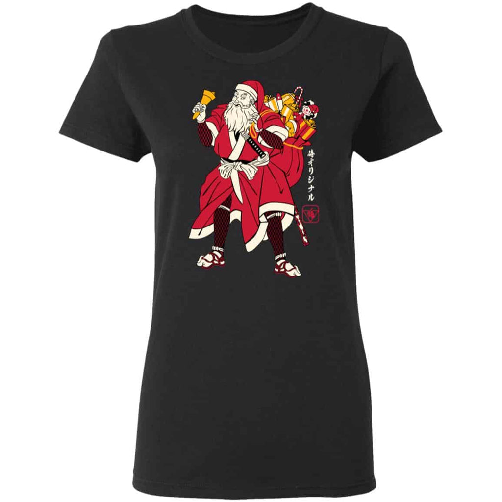 Christmas Santa Samurai Shirt, Hoodie, Tank