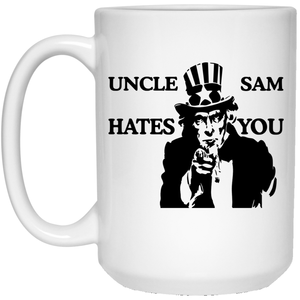 Uncle Sam Hates You Mug