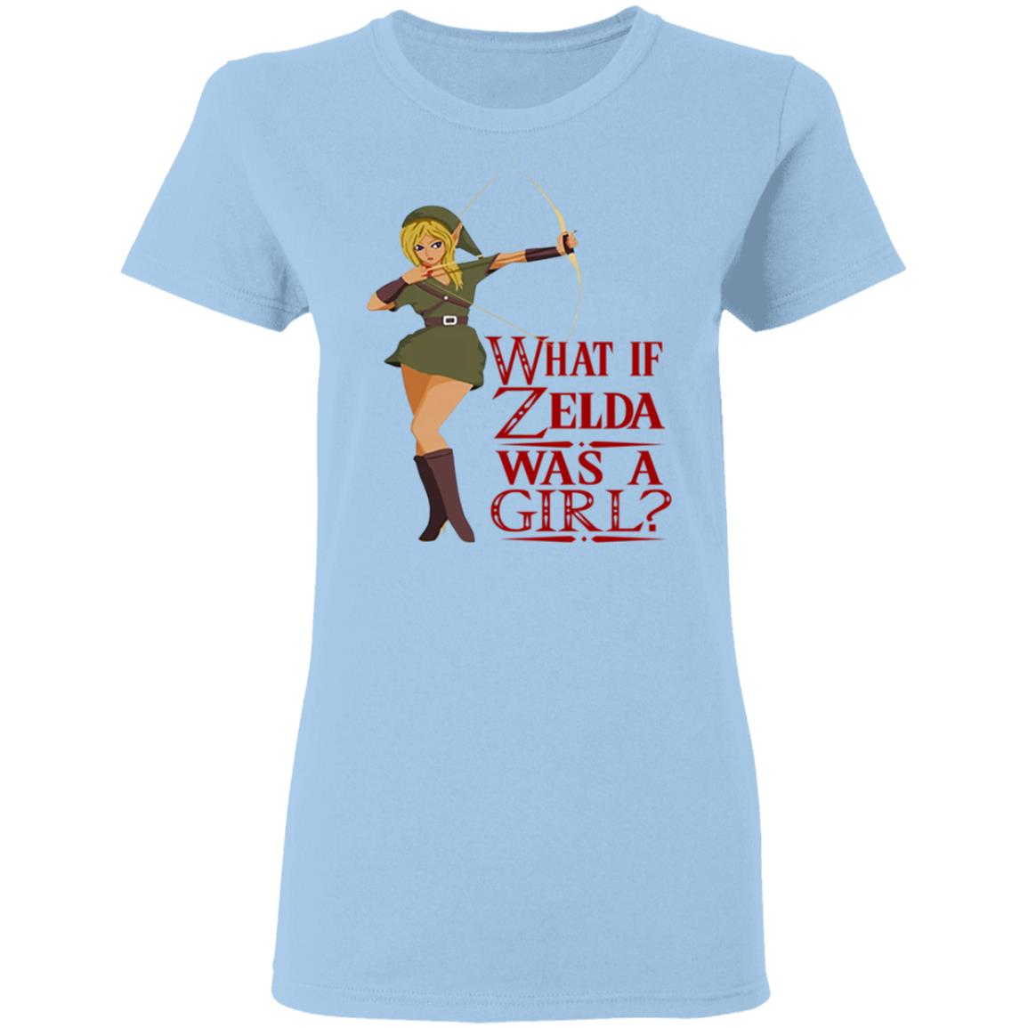 What If Zelda Was A Girl Shirt, Hoodie, Tank