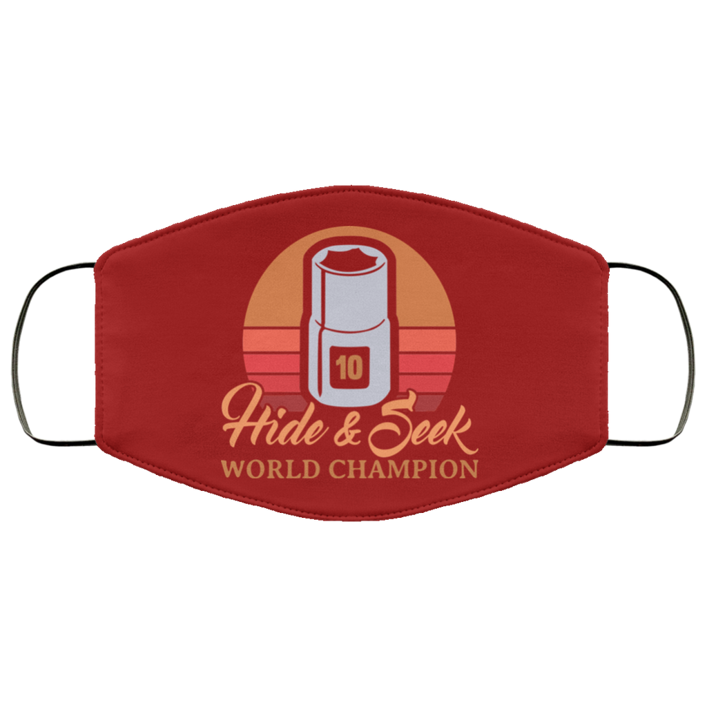 Hide & Seek World Champion Face Mask